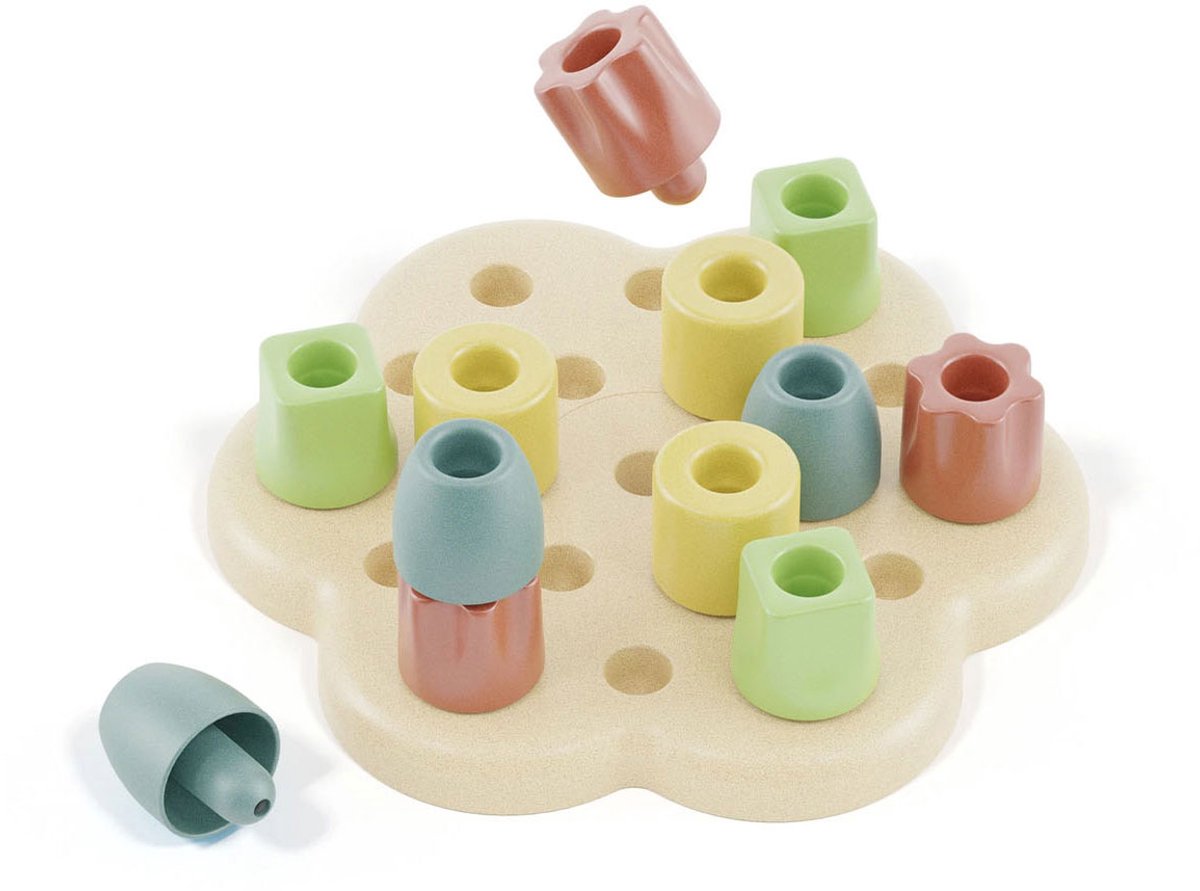 Quercetti playbio maxi insteekpinnen, 13dlg