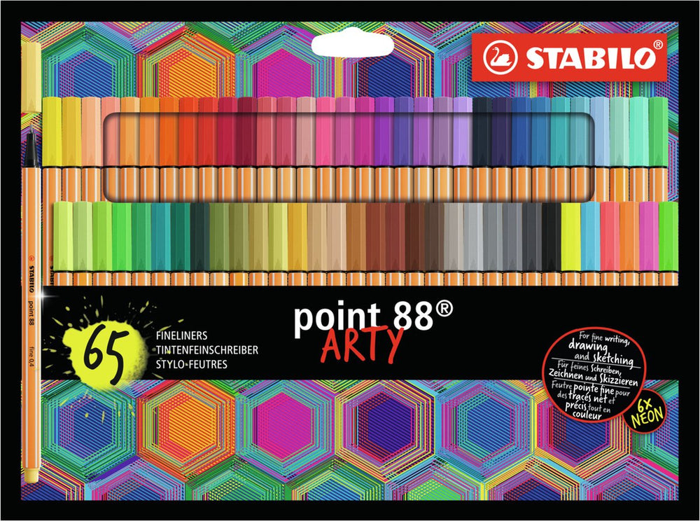 STABILO Punt 88 ARTY Etui, 65st.