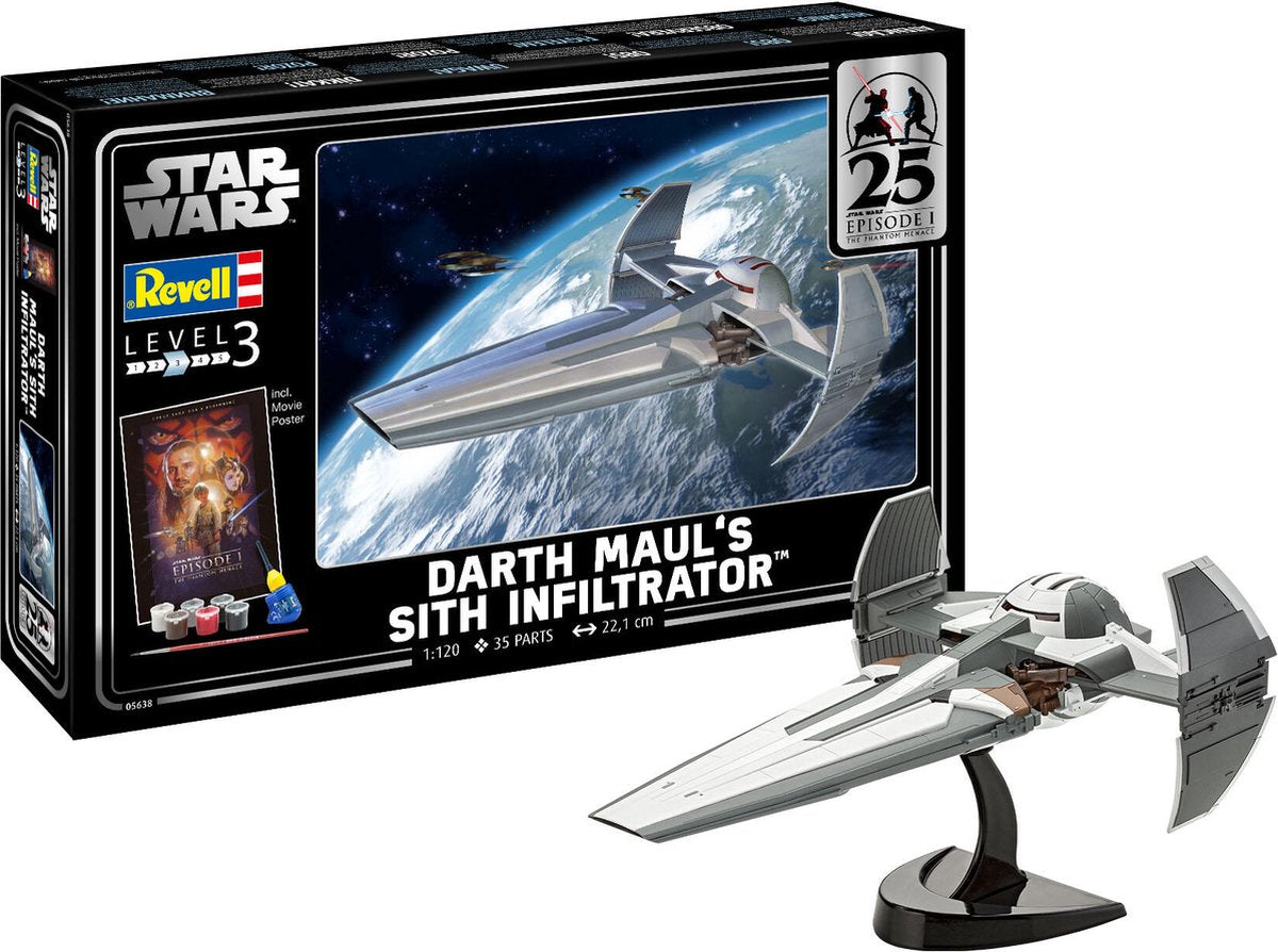 Revell modelbouwpakket ruimtevaart - 05638 darth maul
