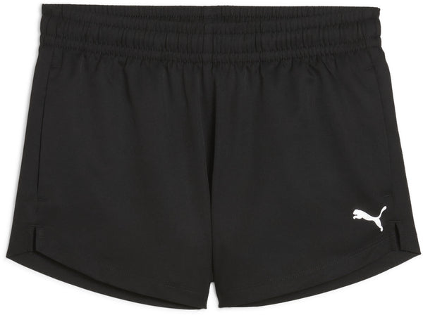 Puma tad ess woven shorts g meisjes sportbroek - black 152