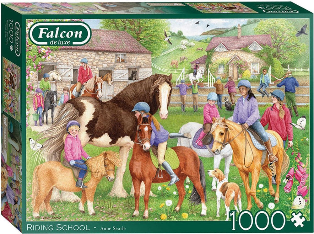 Jumbo valk beenpuzzel - manege, 1000st.