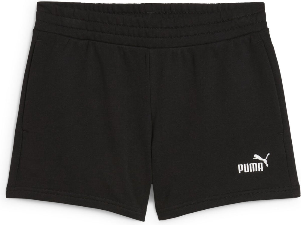 Puma ess small no. 1 logo 4'' shorts tr dames sportbroek - black
