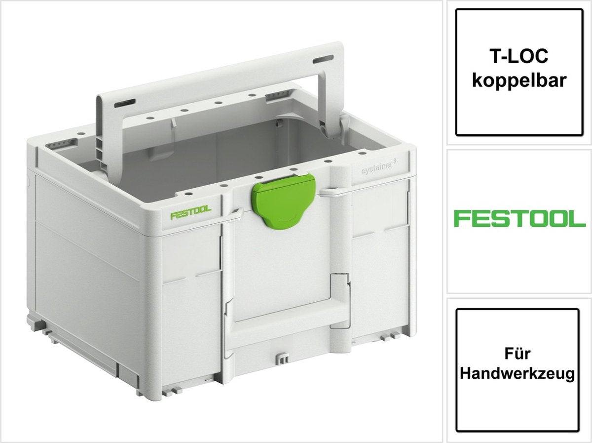 Festool accessoires systainer³ toolbox sys3 tb m 237 - 204866