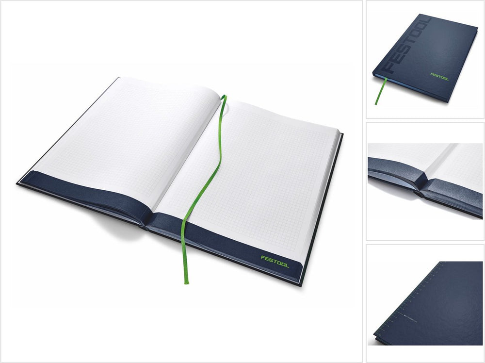 Festool notitieboekje hardcover a4 200 pagina's - 498866