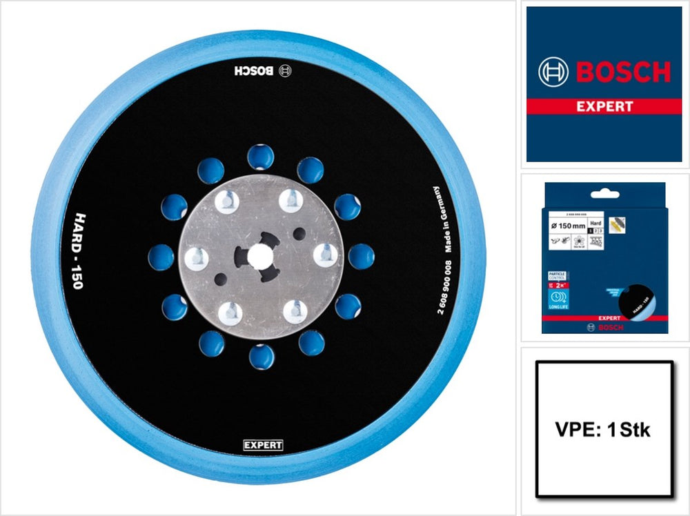 Bosch expert multihole universele steunschijf 150 mm hard - 26089...