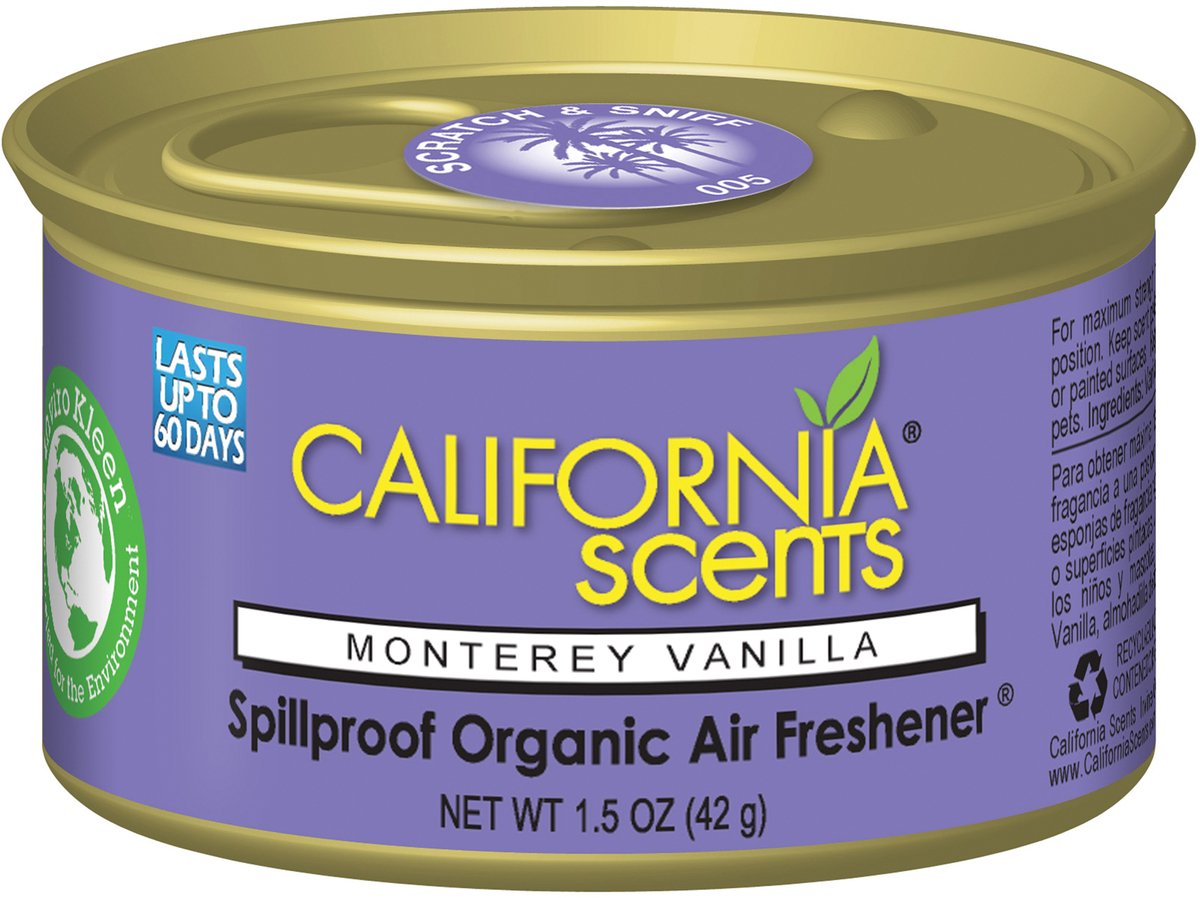 California scents luchtverfrisser monterey vanilla - 42g