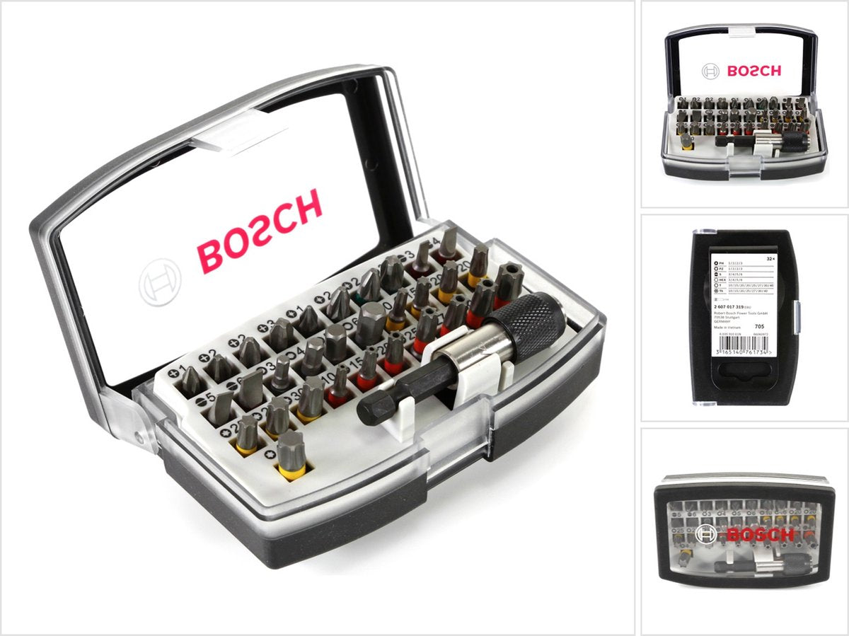 Bosch Prof 32-piece Screwdriver Bit Set