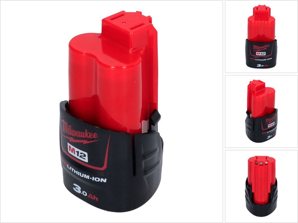 Milwaukee m12 b3 accu (12 v 3,0 ah) - 4932451388