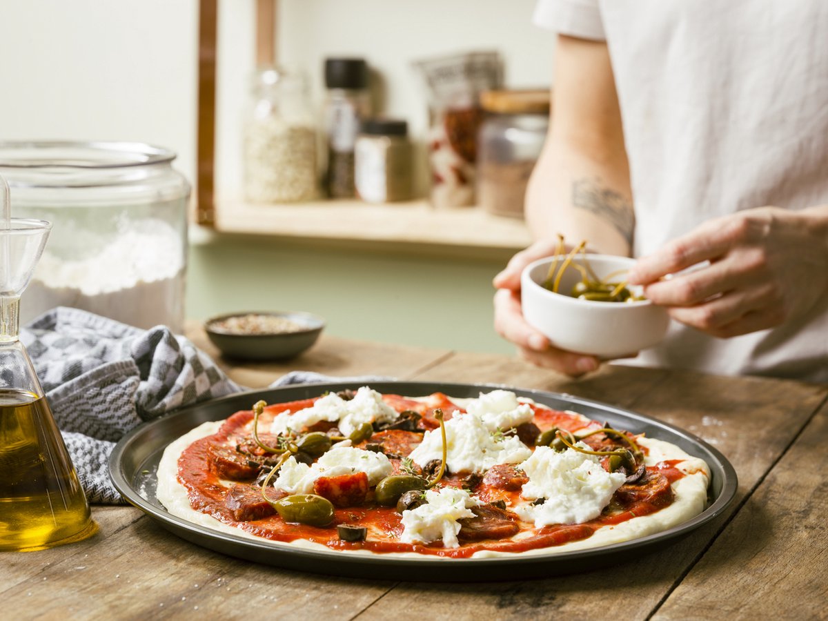 Dagelijkse kost pizzaplaat 33cm