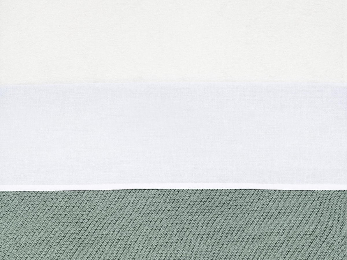 Jollein baby laken ledikant 120x150cm - wit