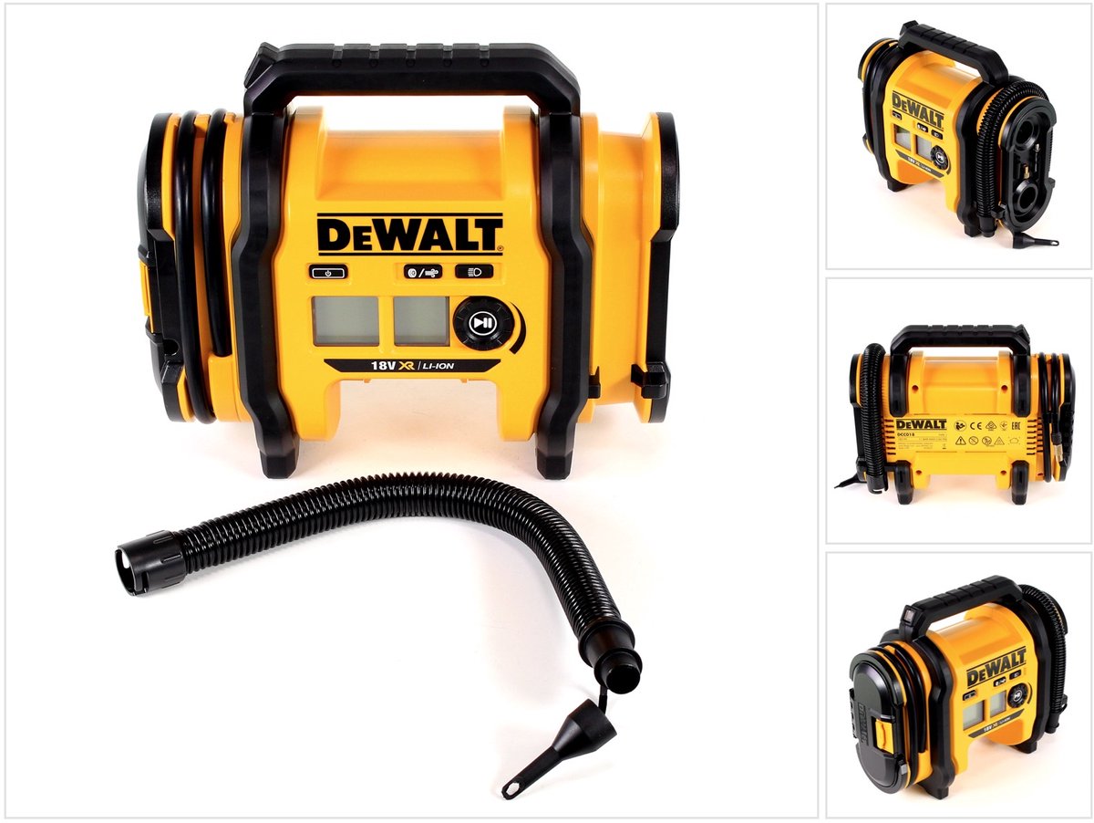 Dewalt dcc018n | accu luchtpomp |18v | body | zonder accu's laders - dcc018n-xj