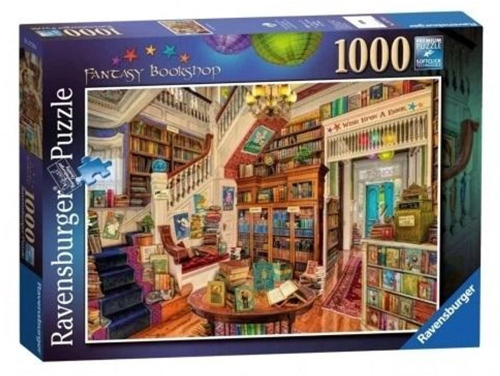 Ravensburger puzzle 1000 fantastyczna księgarnia - puzzel 1000 fantastische boekwinkel