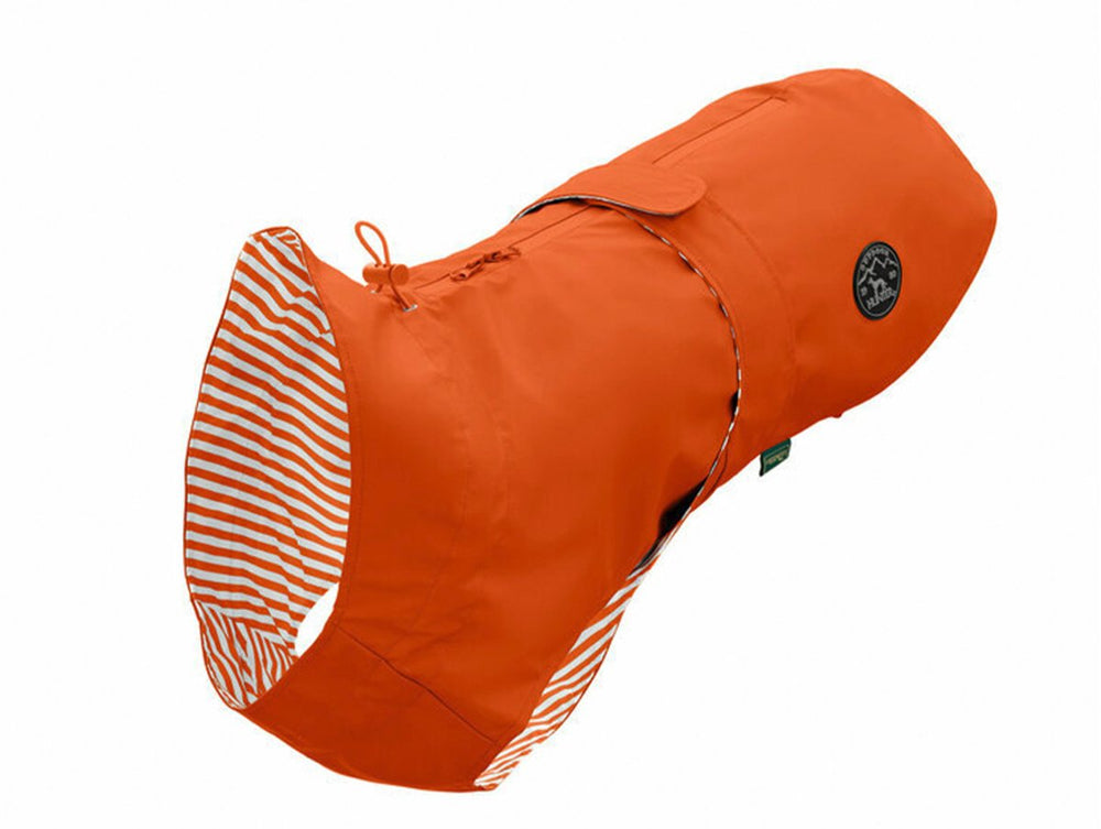 Hunter hondenregenjas milford oranje maat 50 (rug) - nek 34-60 cm - borst 51-68 cm