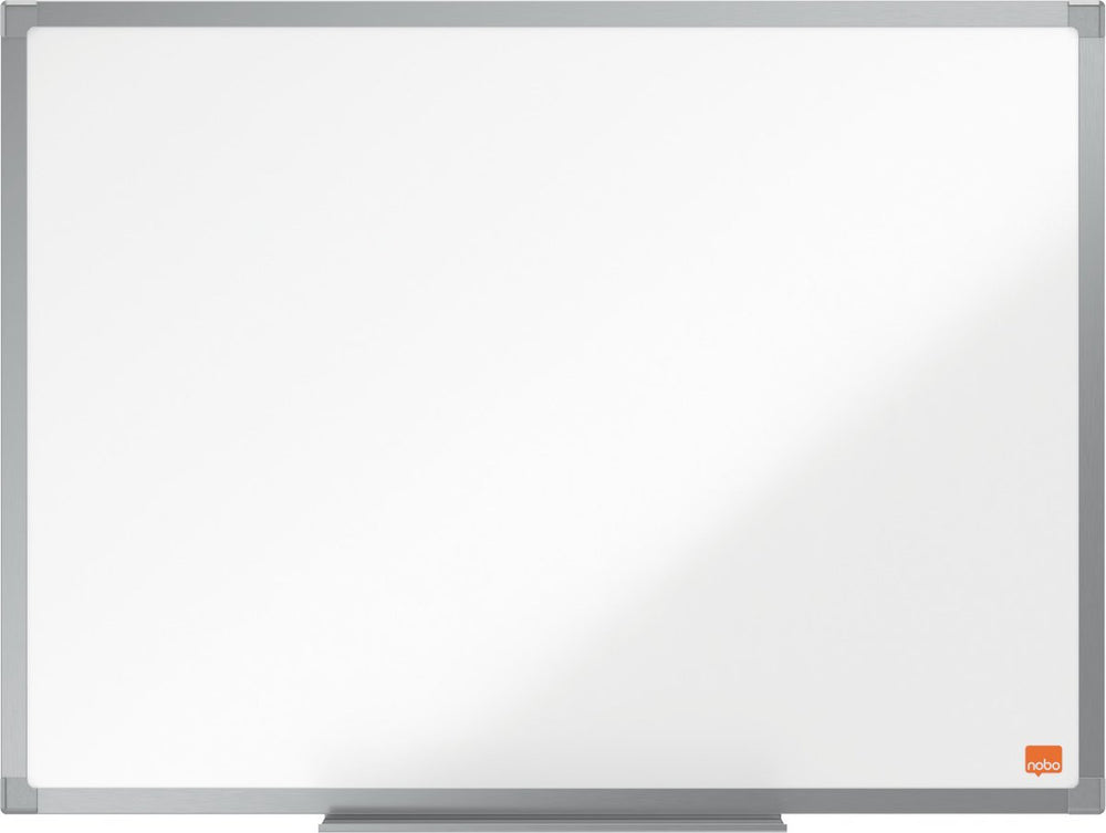 Nobo essence magnetisch emaille whiteboard met pennengoot - 600x450mm - wit
