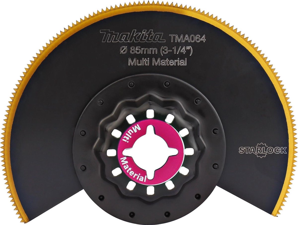 Makita b-64973 tma064 segmentzaagblad multimateriaal 85mm