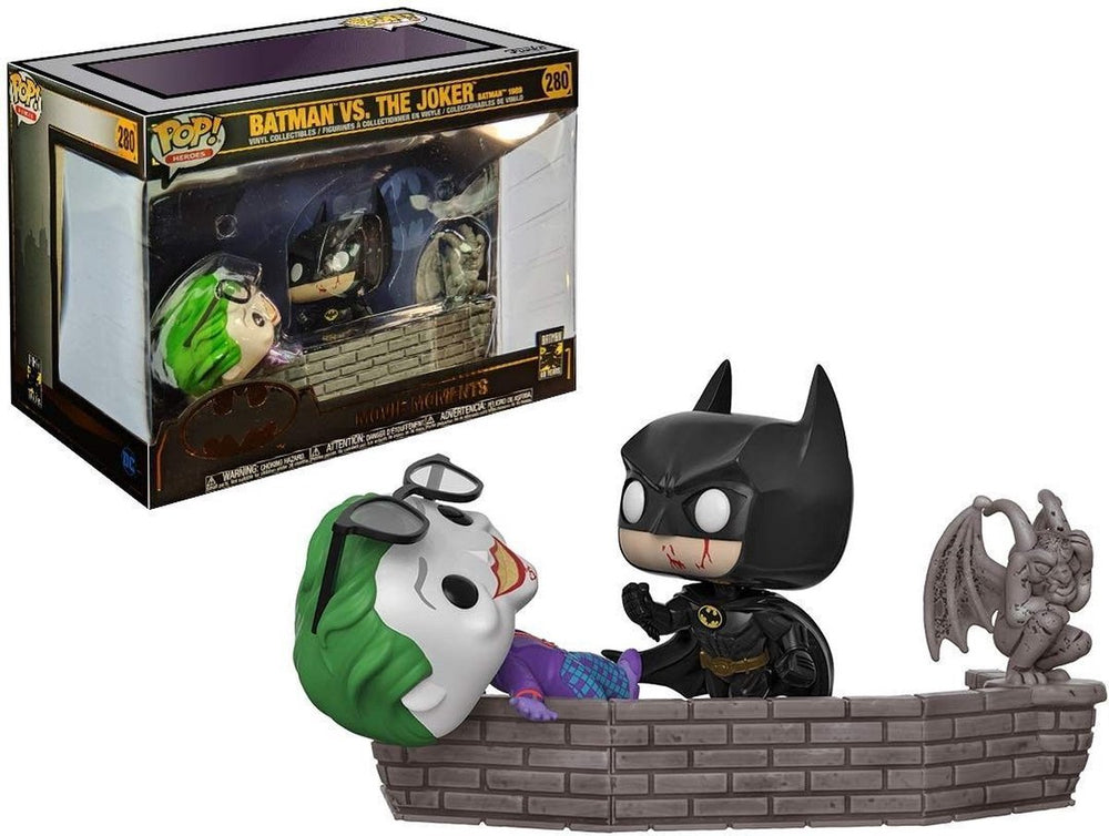 Funko pop! movie moment: batman 80th batman and joker #280 - verzamelfiguur