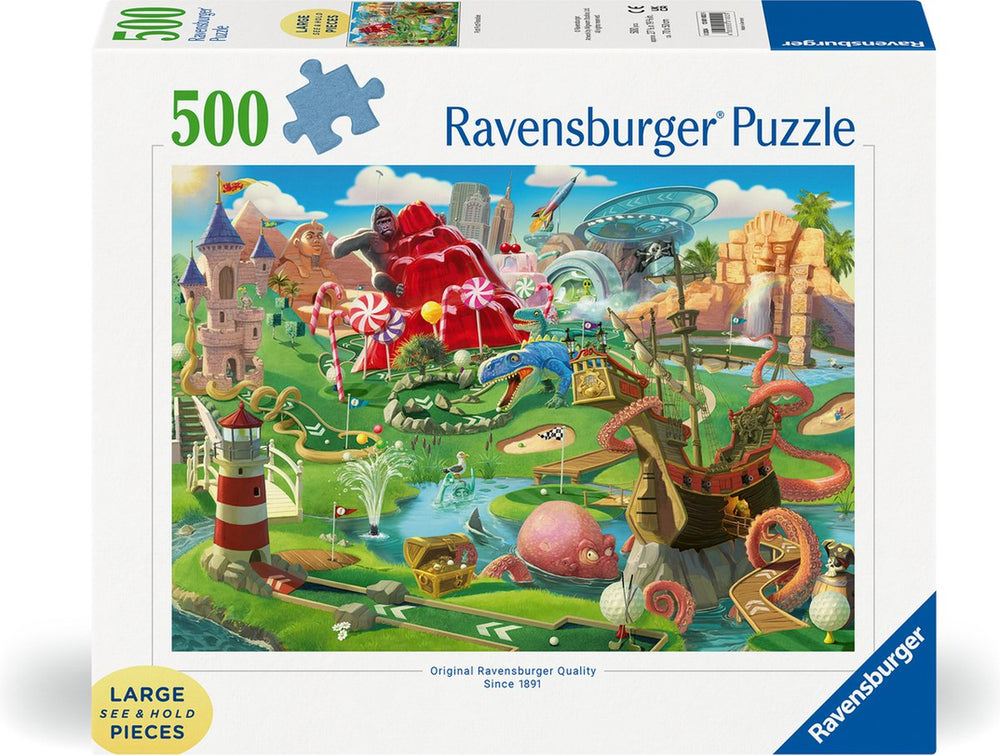Ravensburger jigsaw puzzle putt putt paradise - jigsaw puzzle - 500 large format pieces