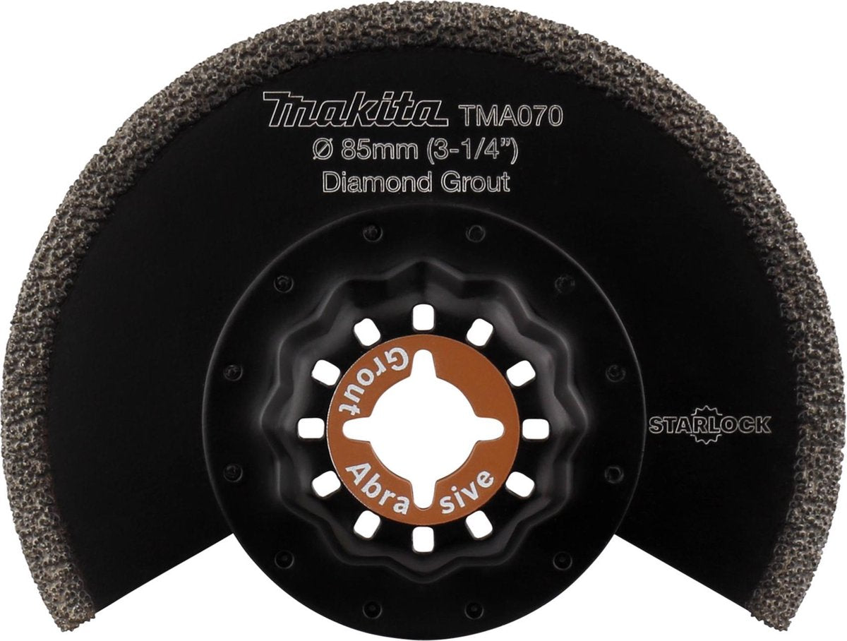 Makita accessoires makita b-65034 tma070 segmentfrees diamant k40 85mm