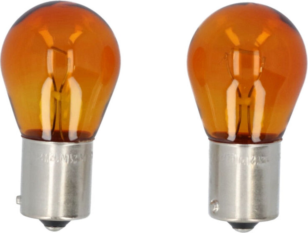 Carpoint premium py21w autolampen 12v – set van 2 – helder oranje – duurzaam en eenvoudig te installeren