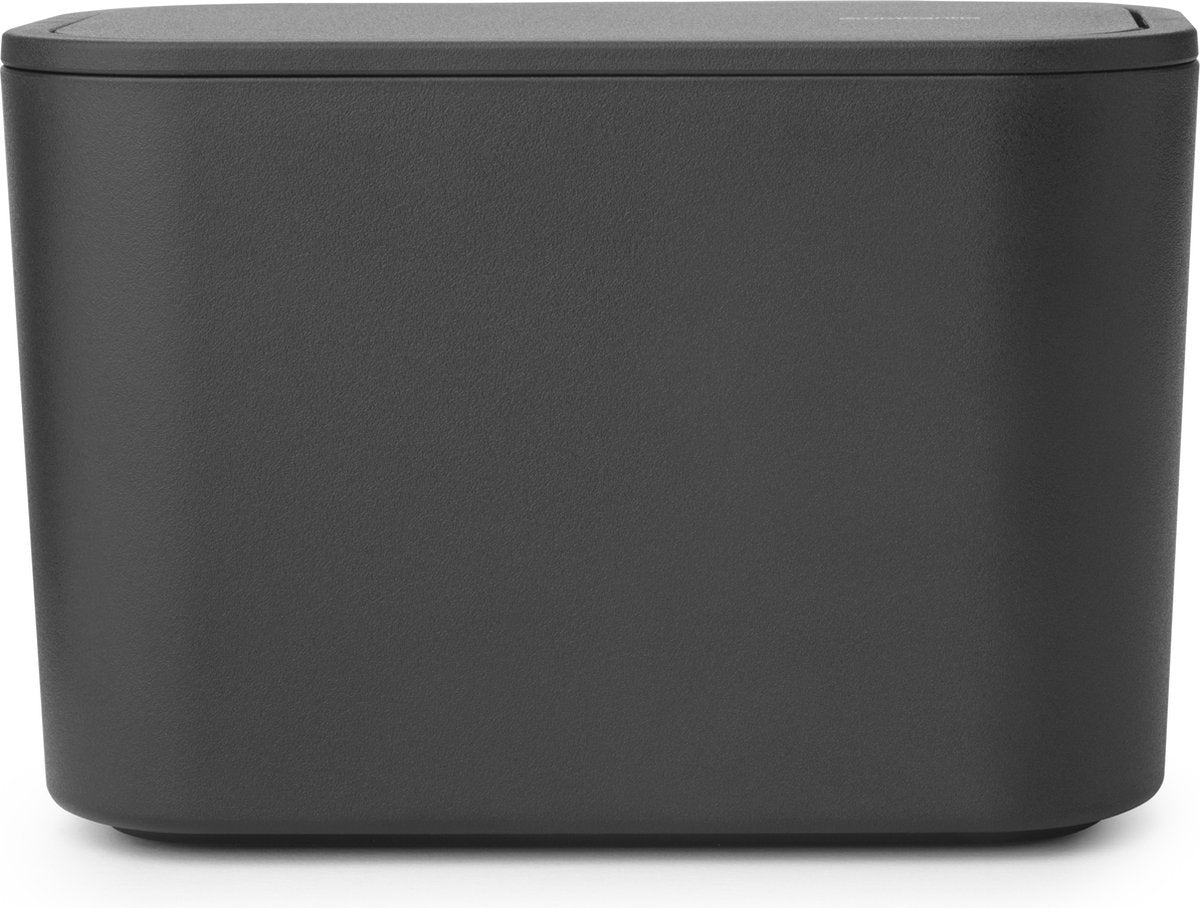Brabantia mindset badkamer afvalbakje - donkergrijs