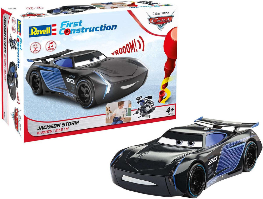 Revell eerst - auto's jackson storm met licht en geluid