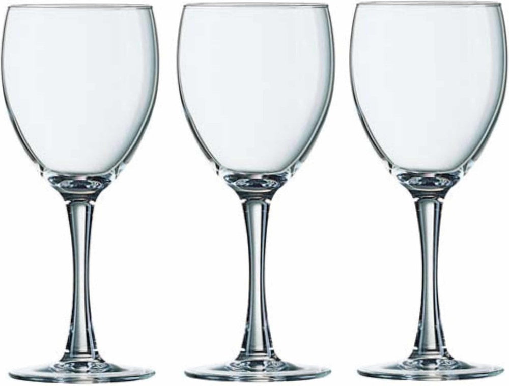 Chef sommelier arcoroc wijnglazen - 6x stuks - glas - 190 ml - witte rode wijn