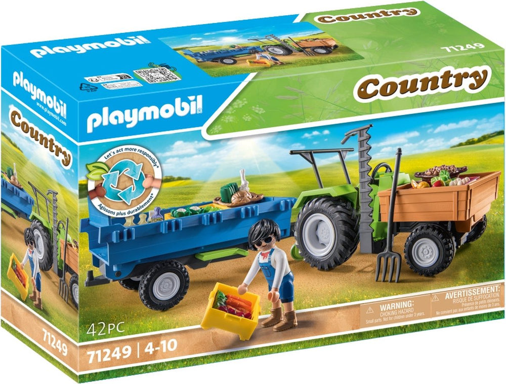 Playmobil country trekker met aanhanger - 71249
