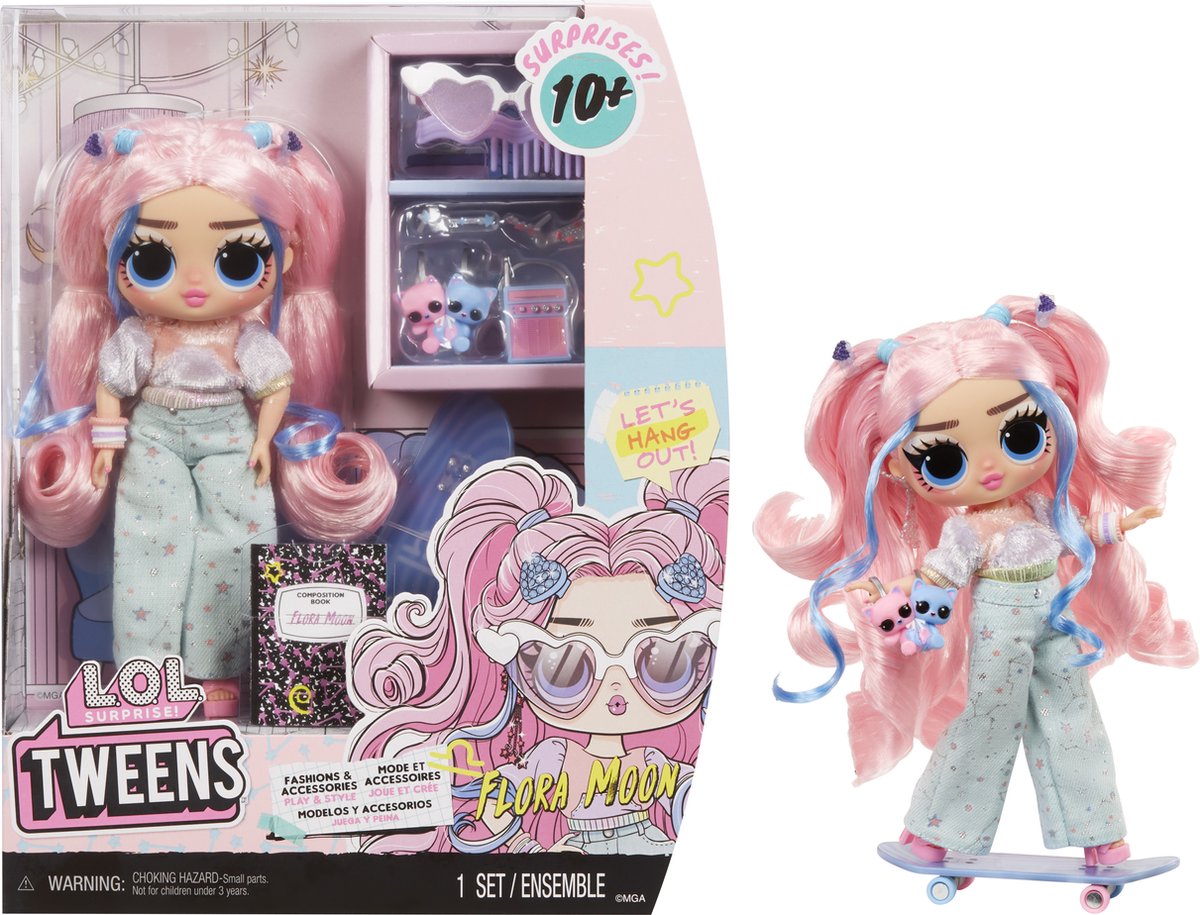 Lol lol verrassing tweens modepop - flora moon