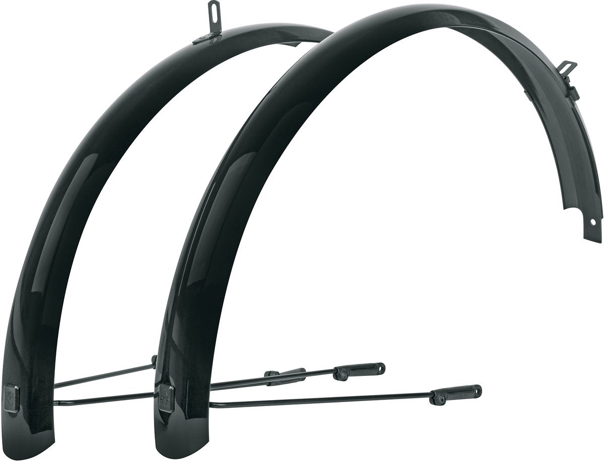 Sks bluemels basic 53 mm spatbord zilver 24´´