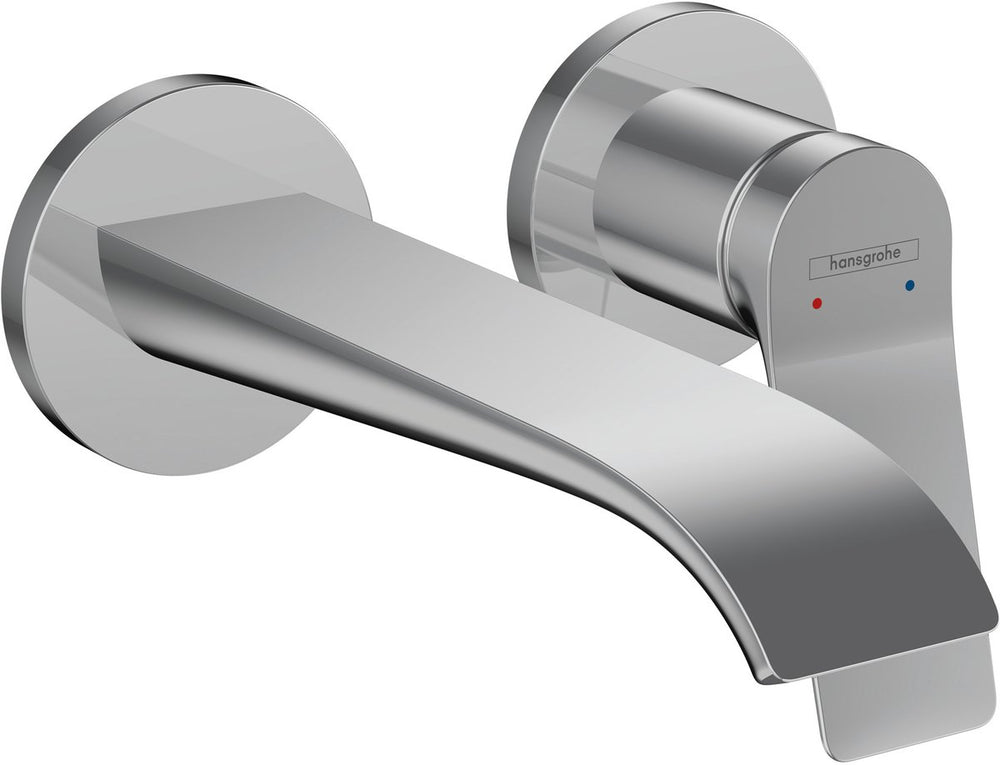 Hansgrohe vivenis inbouw wastafelmengkraan wand voorsprong 192 mm chroom