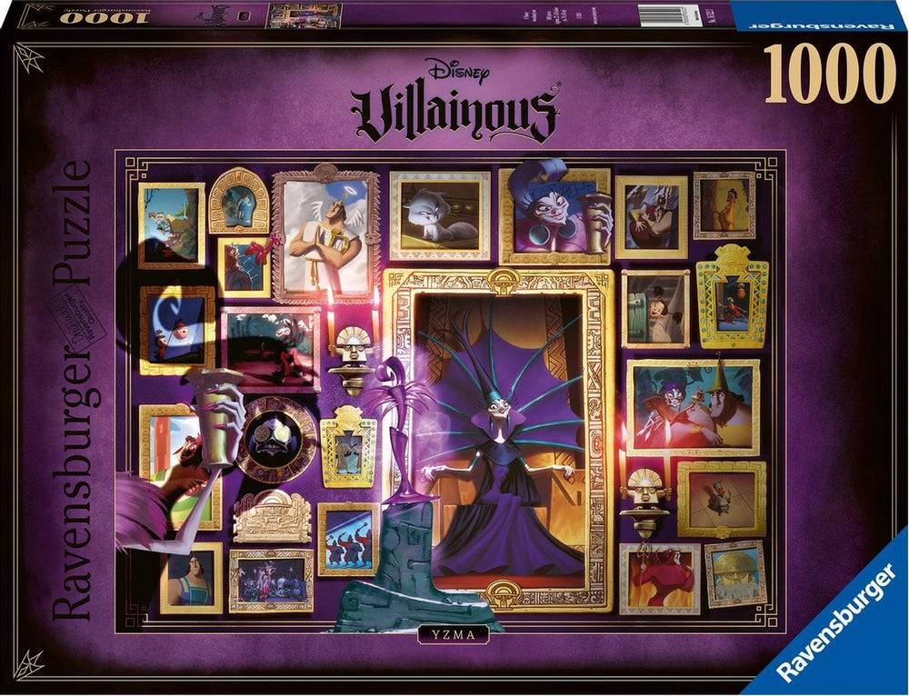 Ravensburger puzzel disney villainous: yzma - legpuzzel - 1000 stukjes