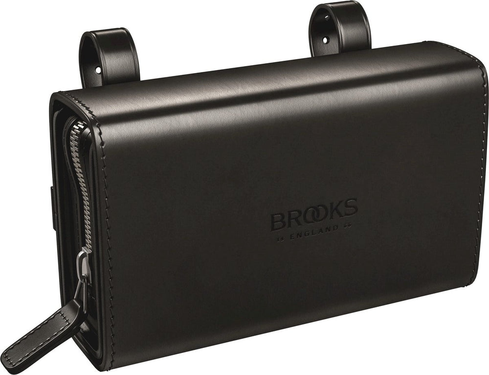 Brooks Zadeltas Zwart D-vorm Handige tas H11xB17xD6cm