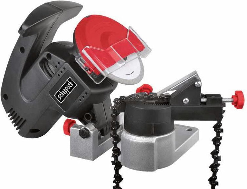 Scheppach kettingzaagslijper ks1200 - 220w - ø100 mm