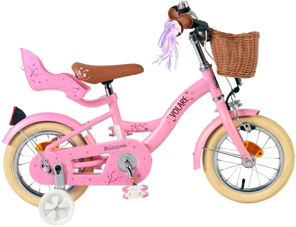Volare blossom kinderfiets - meisjes - 12 inch - roze