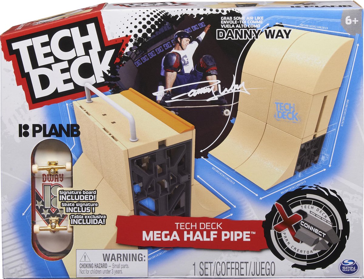 Tech deck danny way mega halfpipe