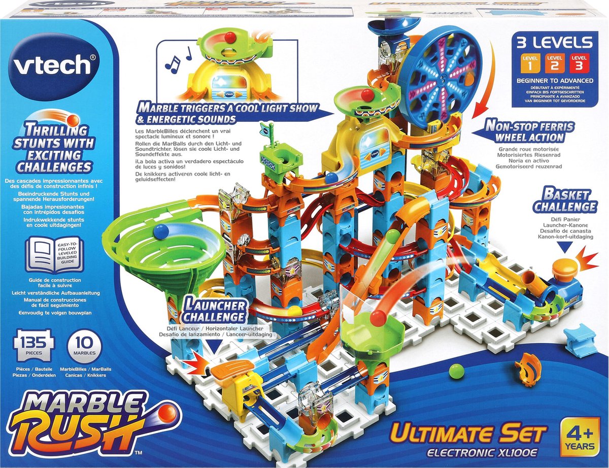 Vtech knikkerbaan - ultieme set xl100e knikkerbaan