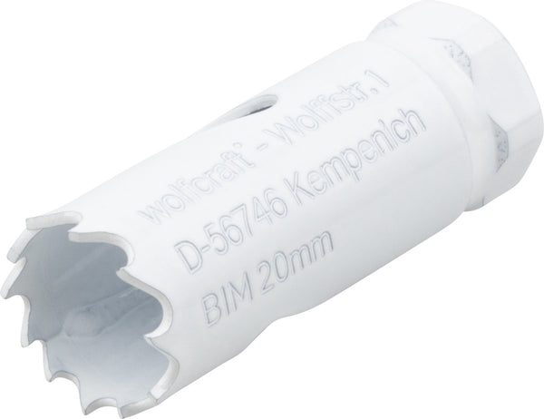Wolfcraft - gatenzaag 20mm boorkroon bim - inzetstuk - 3490000