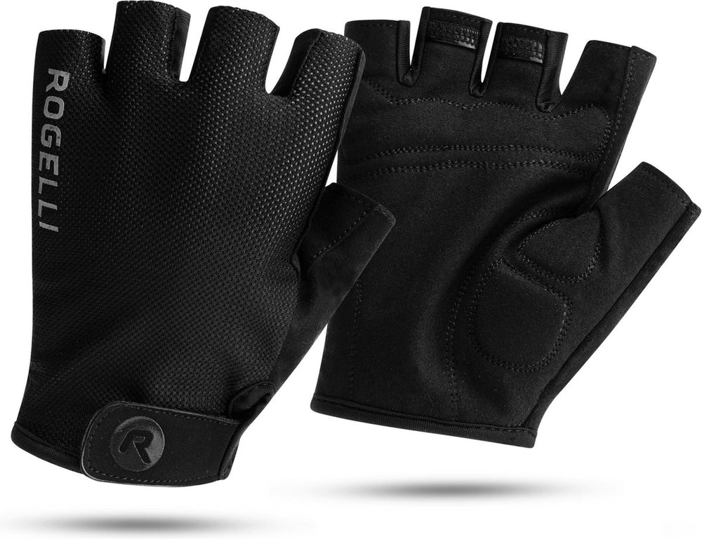 Rogelli core heren fietshandschoenen - zomer - korte vinger - zwart