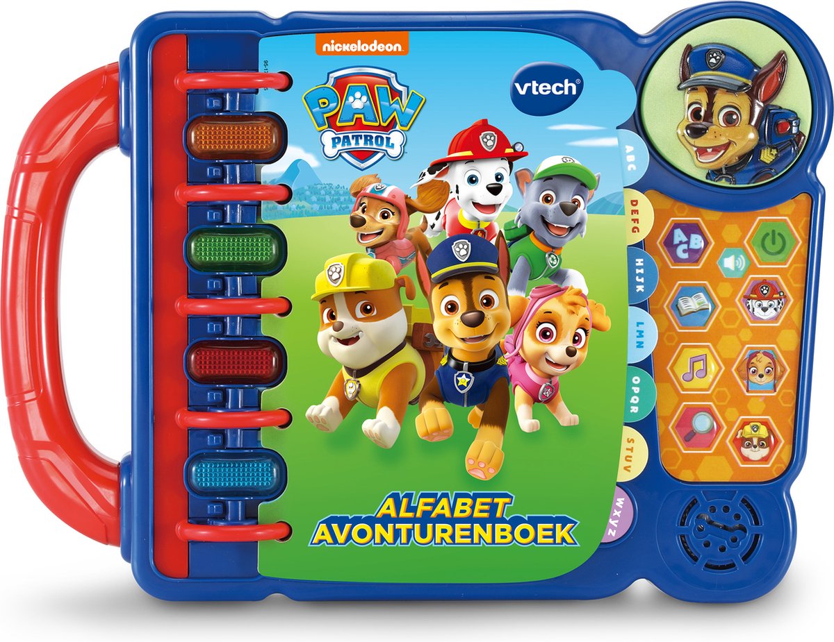 Vtech Paw Patrol Alphabet Adventure Book - educational toy - interactive book for children - from 3 to 7 years