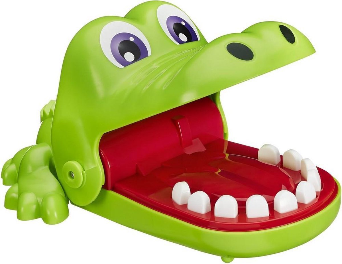 Hasbro gaming krokodil met kiespijn - actiespel fr