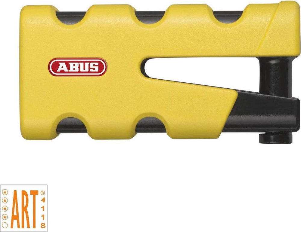 Abus motorslot schijfremslot - granit™ sledg 77 - security level 17 - art-4 geel - geschikt voor motoren - scooters