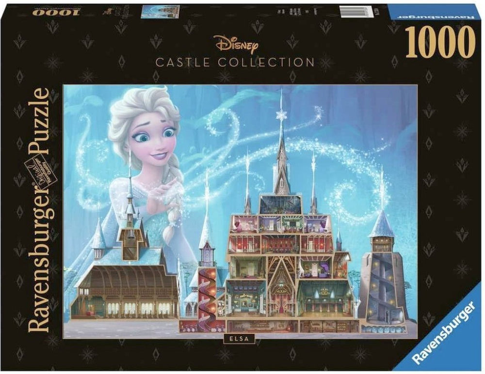 Ravensburger legpuzzel disney kastelen elsa, 1000st.