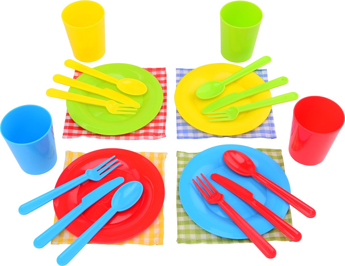 Johntoy Home Keuken Picknickset, 24dlg.