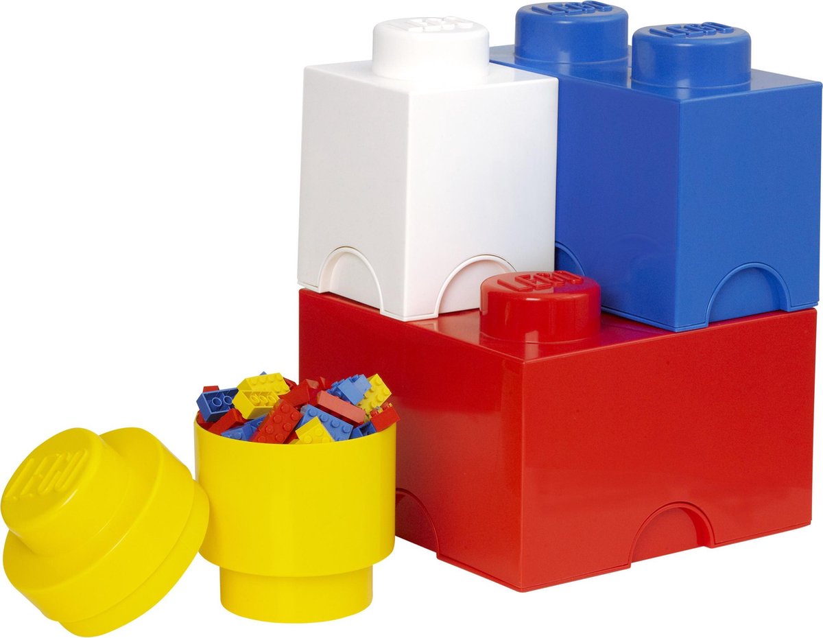 Kamer Kopenhagen LEGO opslagblokjes Multi Pack 4