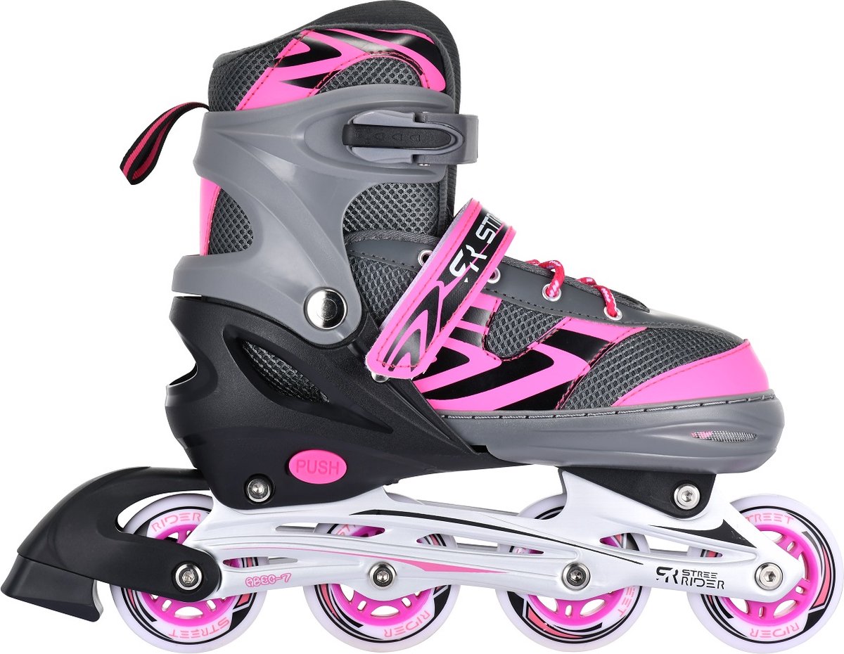 Kinderskeelers roze grijs, maat 29-32