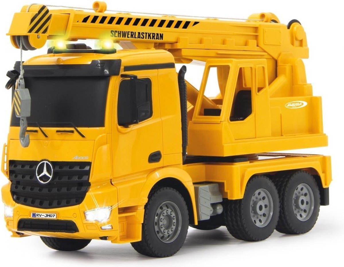Jamara rc voertuig auto - 404950 rc kraanwagen truck mercedes-benz arocs - 2,4ghz rc model kant en klaar - 1:20 bestuurbare auto