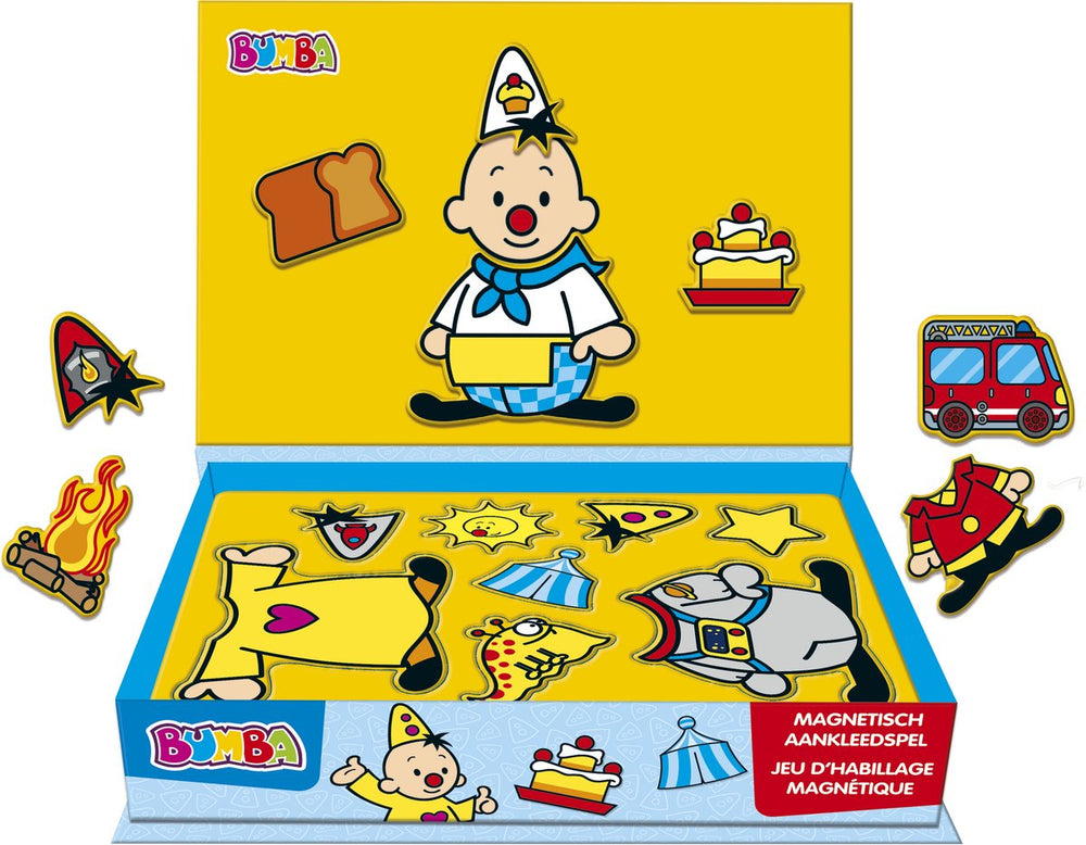 Bumba — magnetisch aankleedspel — bordspel — beroepen — creatief rollenspel