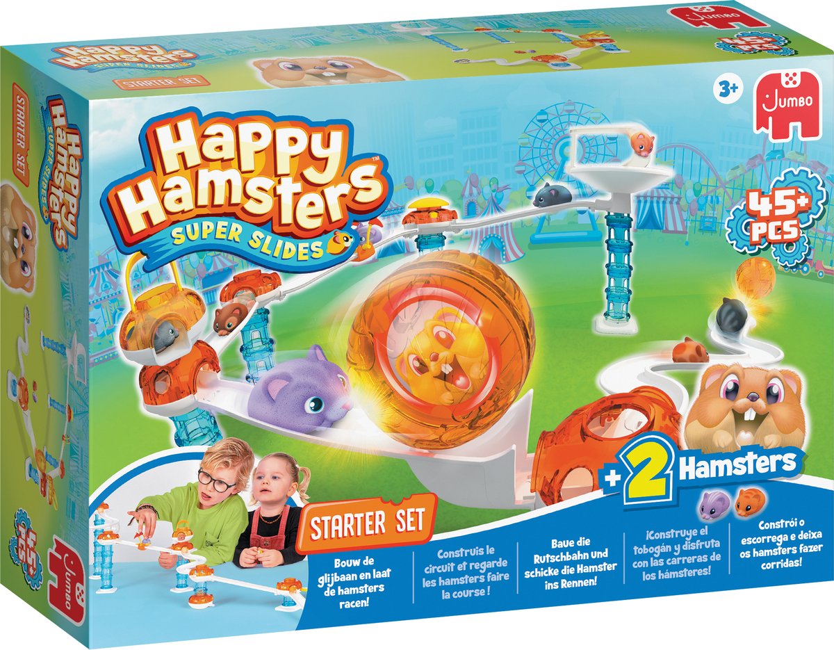 Jumbo Happy Hamsters Knikkerbaan Startset