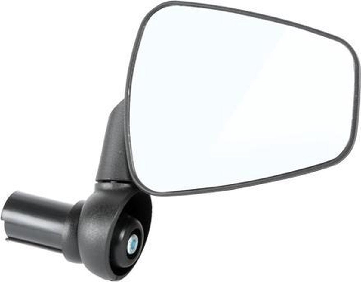 Zefal dooback 2 fietsspiegel – rechts – compatibel met e bikes – groote 56 cm² - inklapbaar – 8 instellingsnokken - zwart