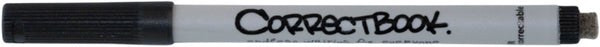 Correctbook pen - fineliner zwart - 0.6mm - voor uitwisbaar notitieboek